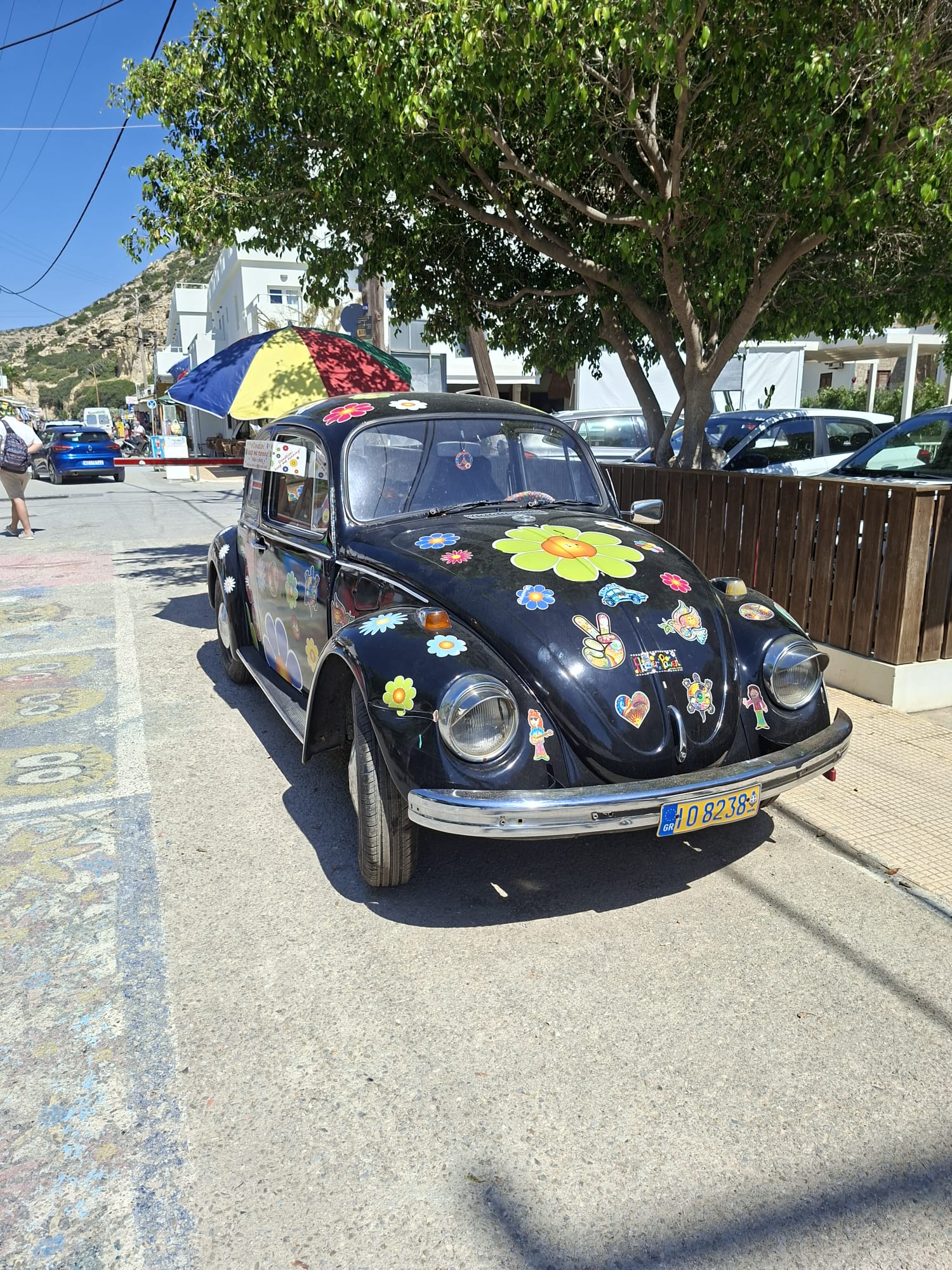 Ein Blickfänger in Matala
