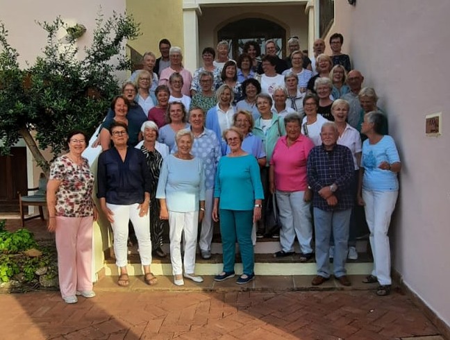 Gruppenbild der 1. Sardinienreise