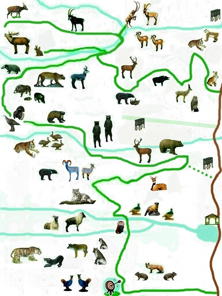 Bogenparcours Willebadessen Parcoursplan November 2025