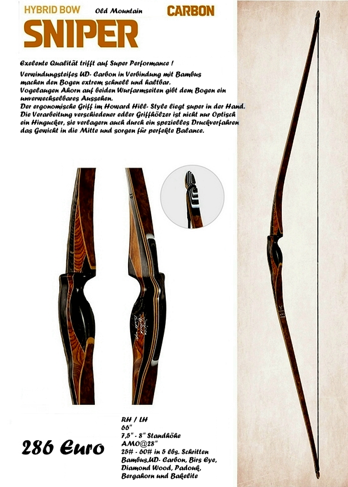 Old Mountain Sniper Hybrid, Hybridbogen Sniper, Hybridbogen 