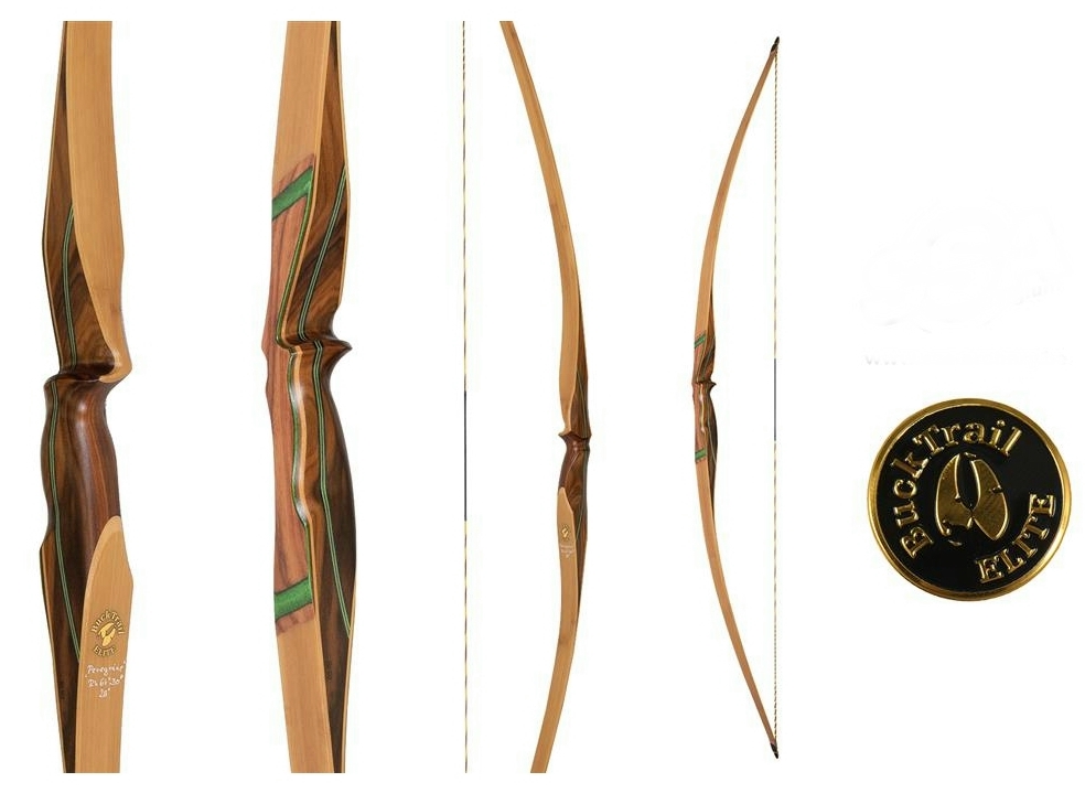 Das Bogenstübchen,- Buck Trail Elite,- Peregrine 64",- Hochleistungssehne,- Langbogen,- Buck Trail