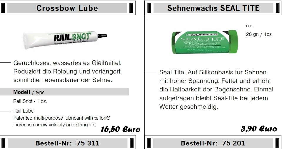 Schmiermittel für Armbrüste