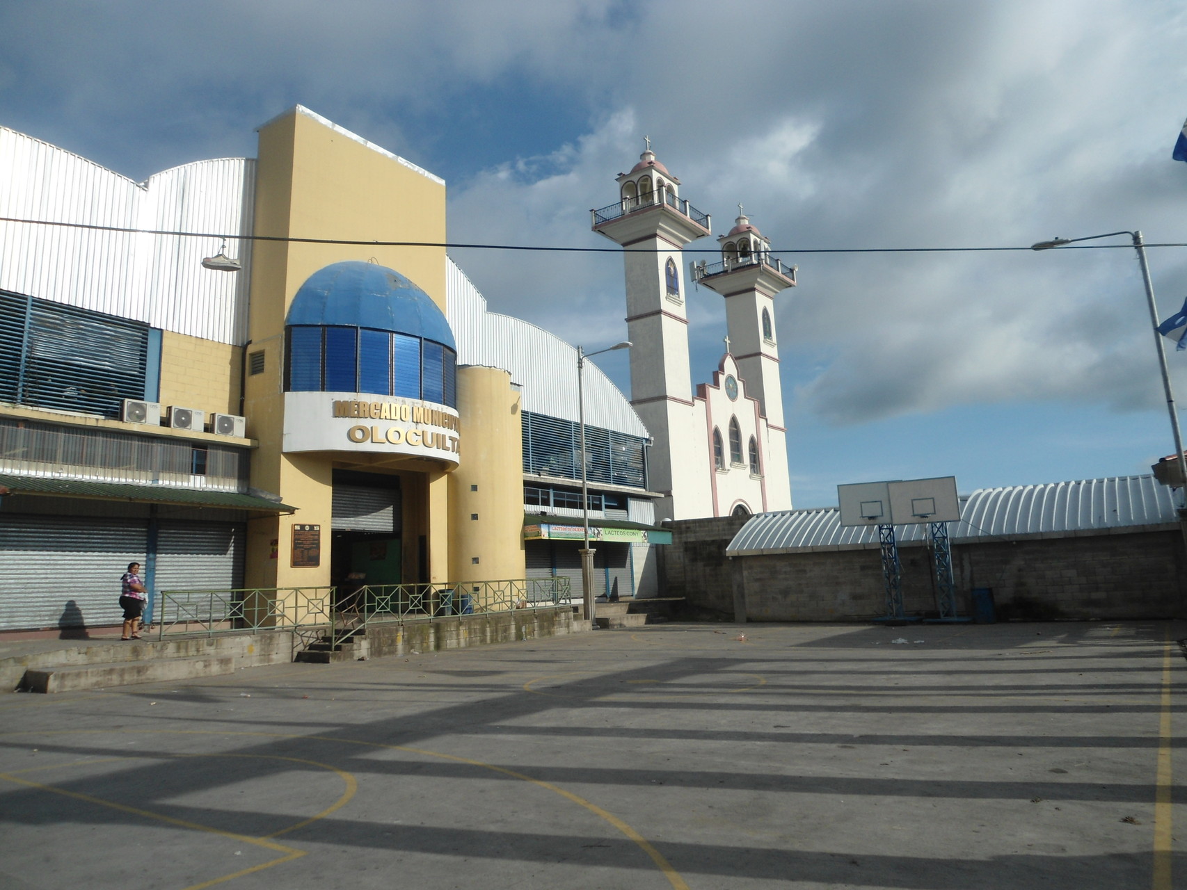 El mercado municipal de Olocuilta