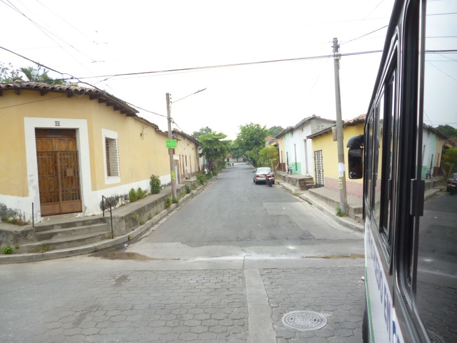 Una calle promedio en Quezaltepeque