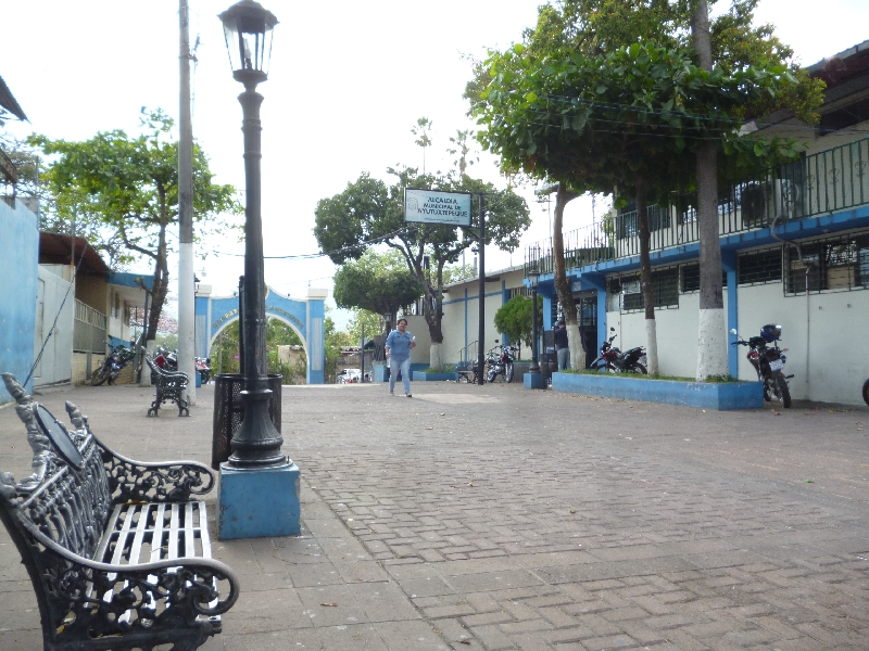 Plaza de la alcaldía de Ayutuxtepeque
