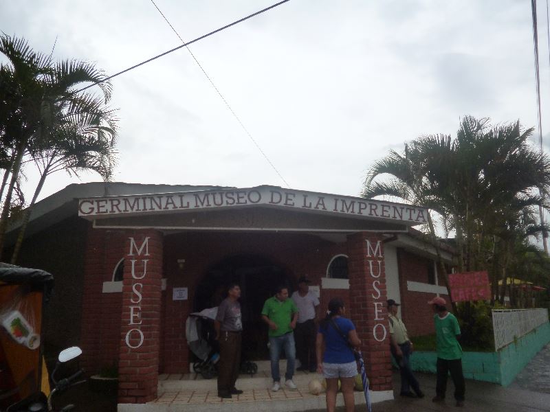 Entrada del museo de la imprenta