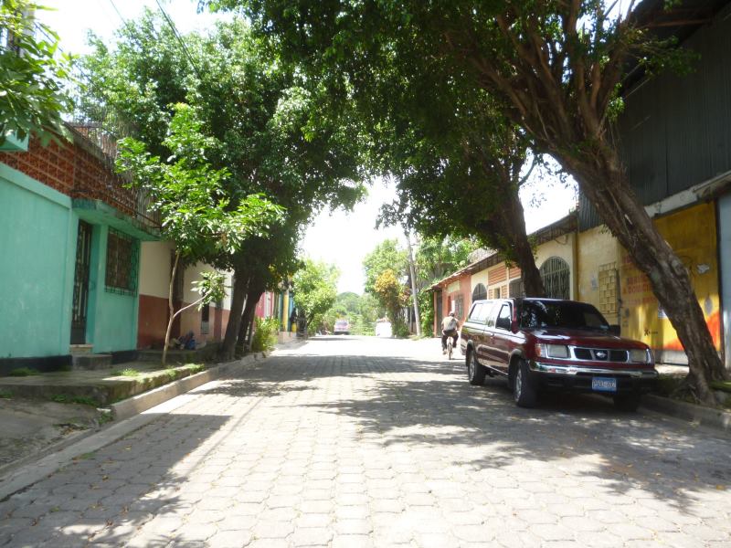 Una hermosa calle de Guazapa