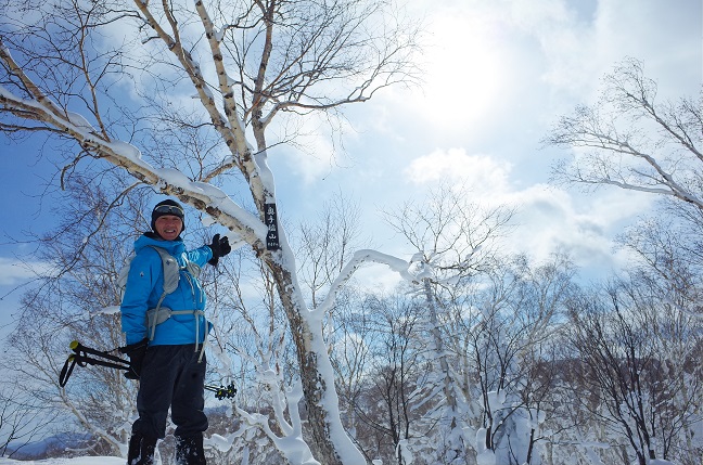 奥手稲山の雪山ハイク｜平和の滝からサンデーユートピアを越えて（2月上旬）