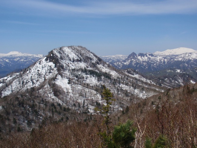 2015年5月の百松沢山南峰