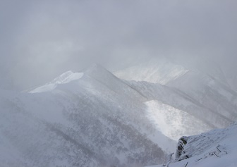 野塚岳　南日高｜1月中旬、スノーシューでの雪山ハイク