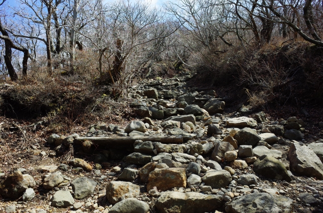 韓国岳登山道