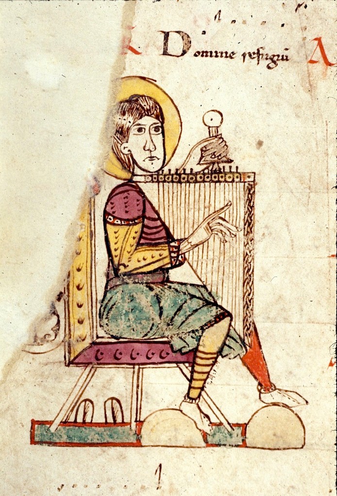 Tonaire d'un graduel de la cathédrale Saint-Étienne de Toulouse, British Library, ms Harley 4951, f°295v, fin XIe s.