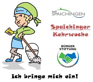 Bürgerstiftung Spaichingen lädt zur 2. „Spaichinger Kehrwoche“ ein