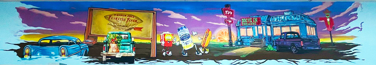Trader Joe's Oklahoma City Drive In Scene