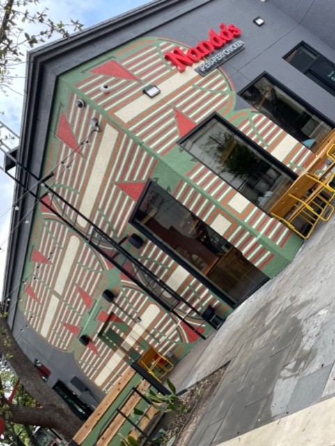 Nando's Peri Peri Chicken Addison Texas Mural