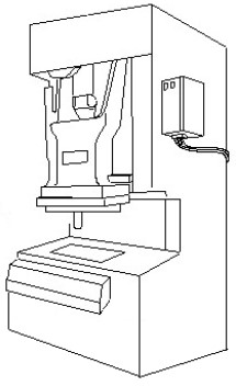 図1　機械式プレス機イメージ図
