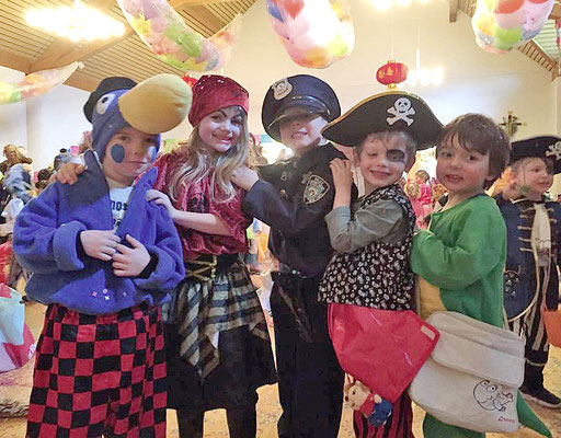 Kinderfasnacht «rund um die Welt», Pfarreiheim Zuzwil