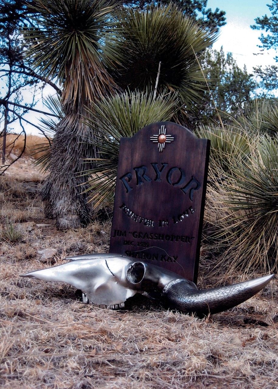 Metal Fabricated Grave Marker