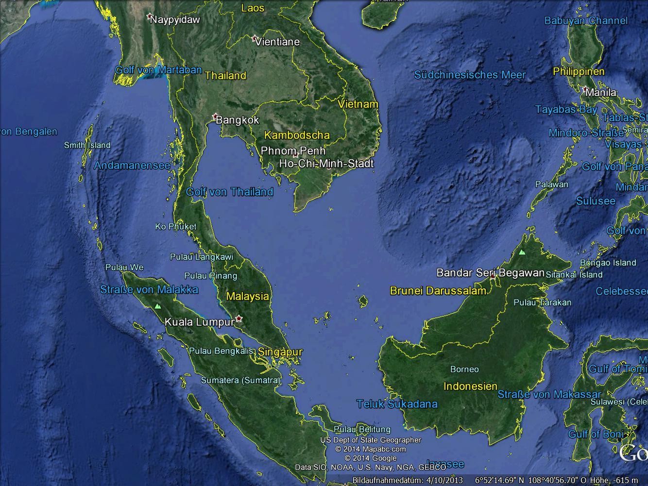 Thailand - Malaysia - Sumatra