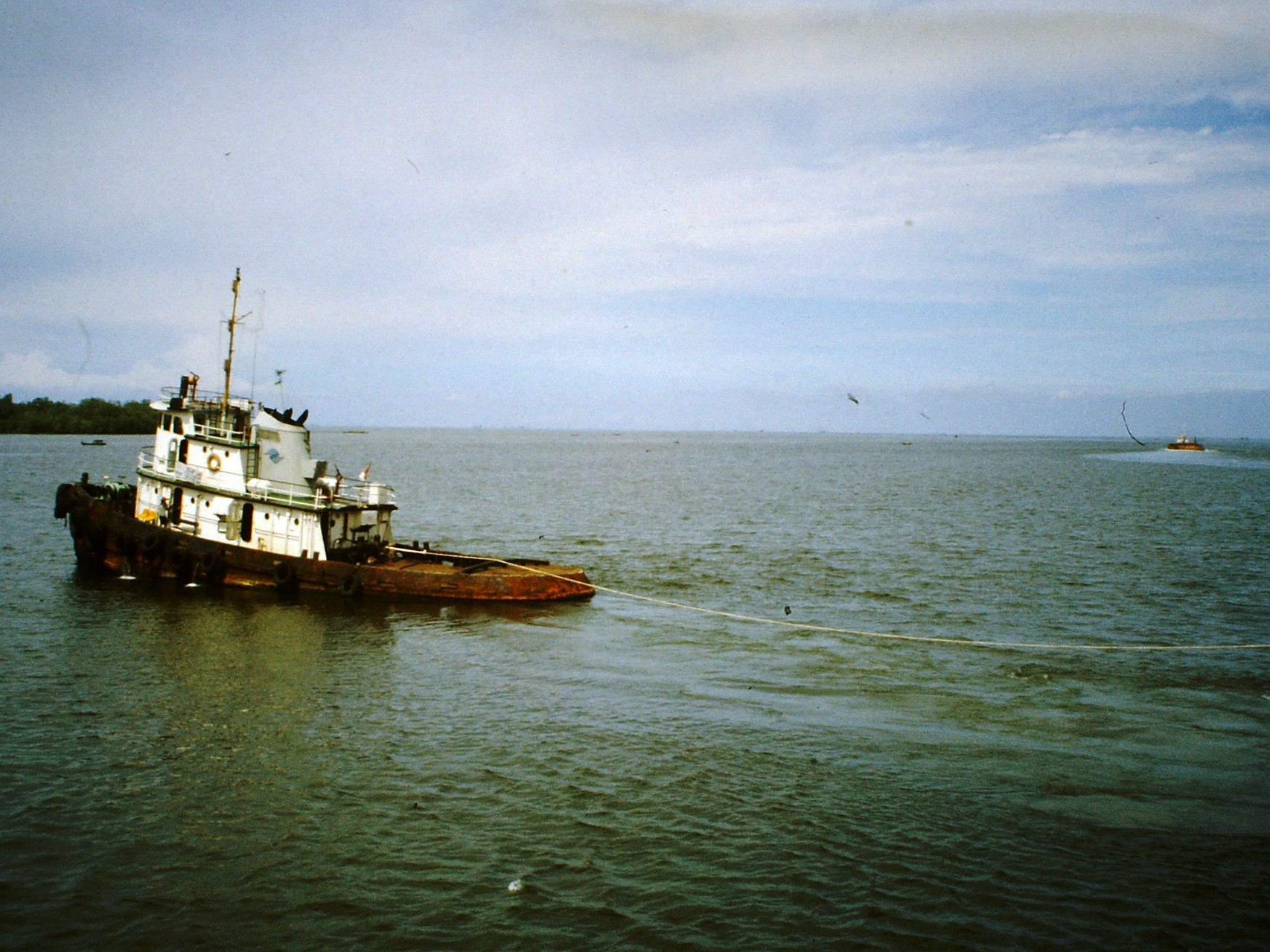 Schleppschiff für die Sangiang