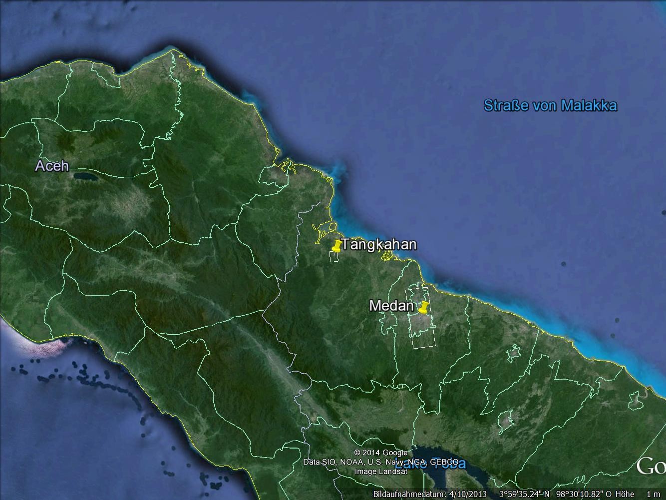 Unser Reiseziel in Sumatra