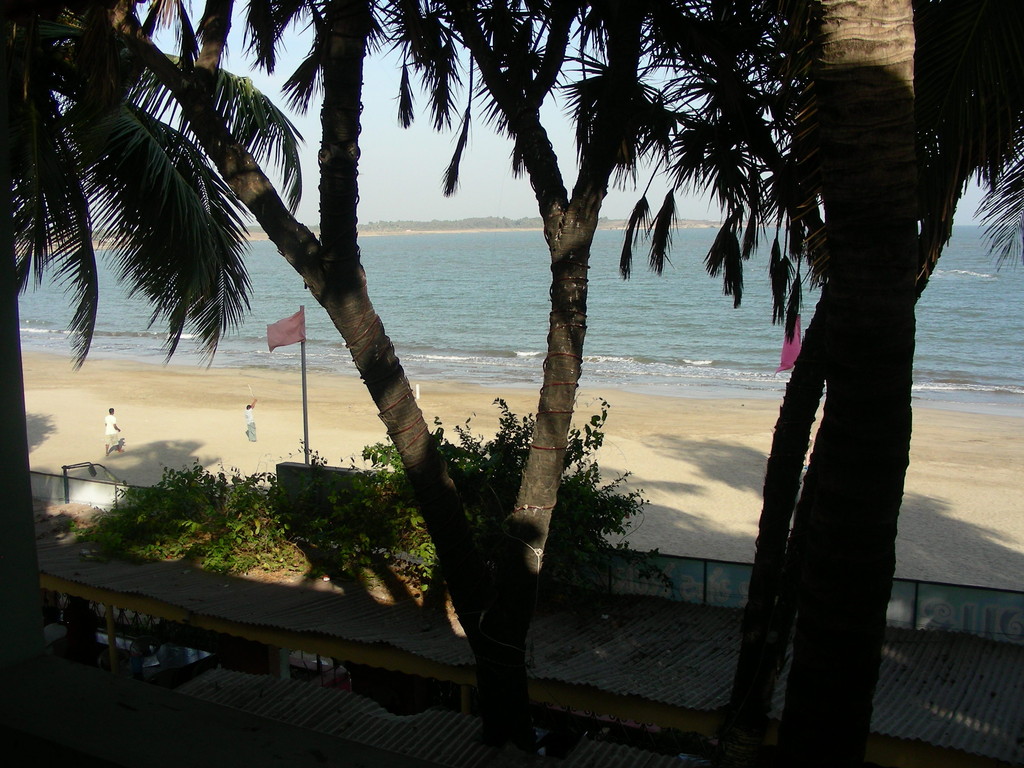 Blick von unserem Balkon