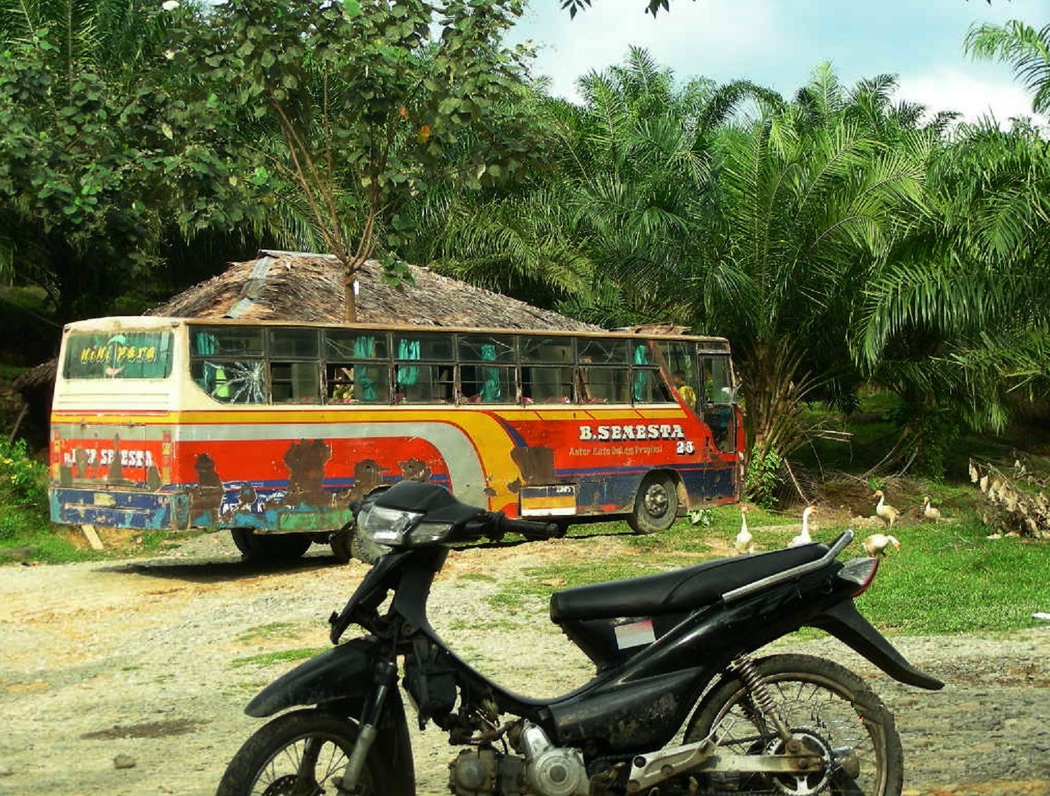 Unser Bus nach Medan