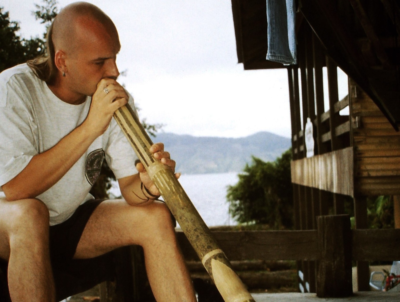Immer dabei... Unser Didgeridoo