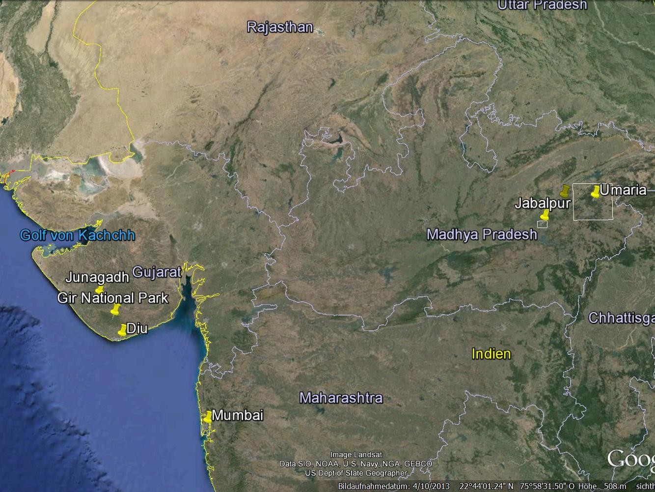 Unsere Reiseziele in Indien
