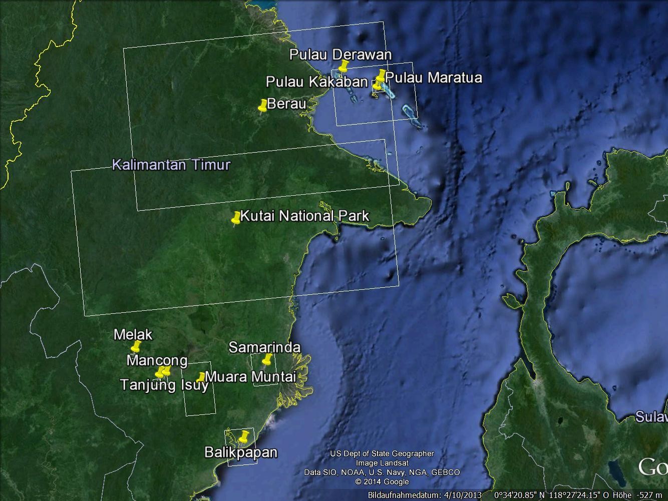 Unsere Reiseziele in Kalimantan