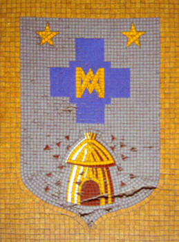 Blason de Massillon, mosaïque, 1935
