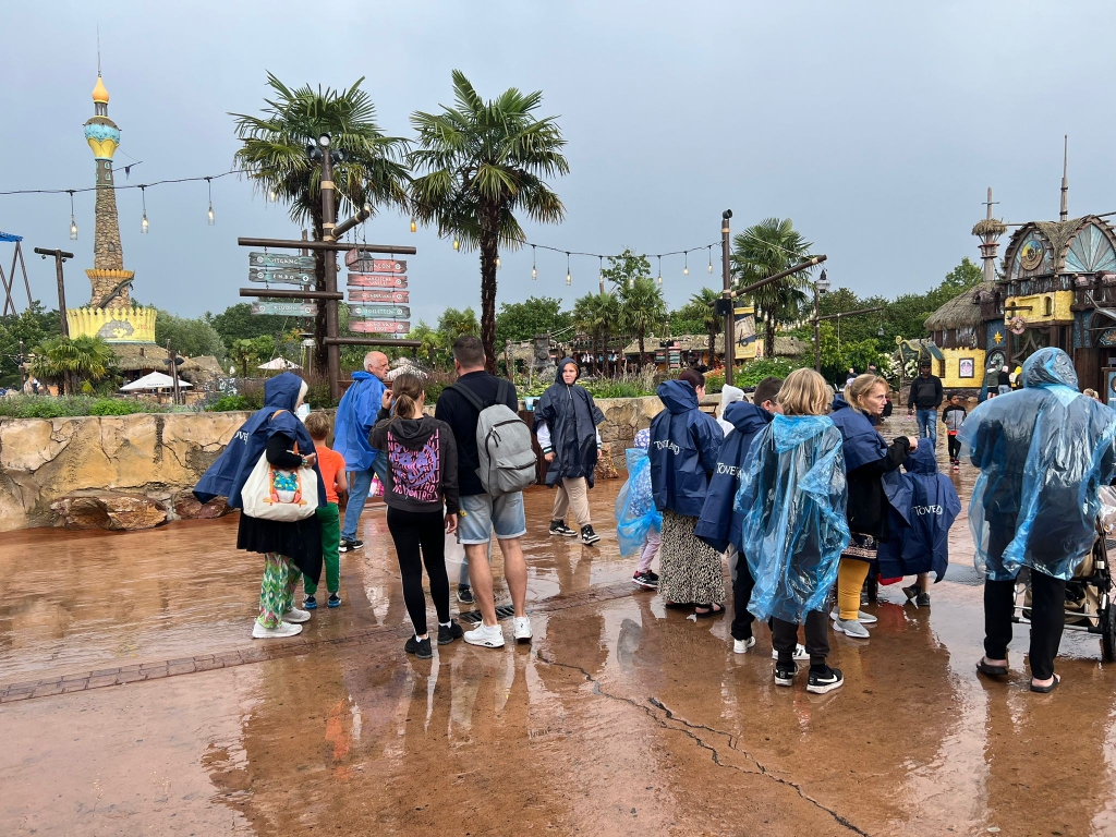 Regen deert ons niets
