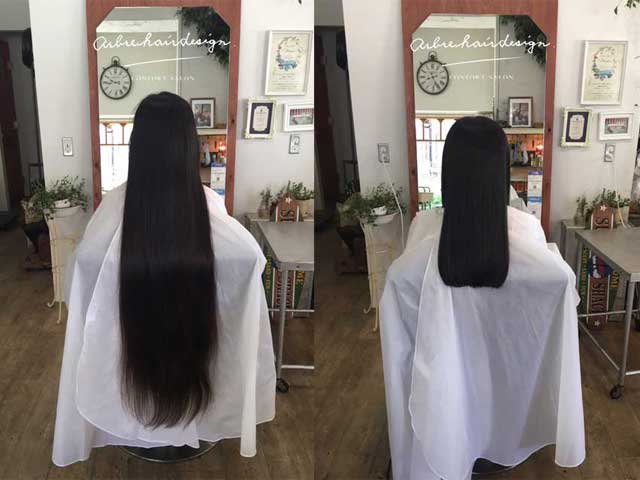 ヘアドネーション　ロング ヘアドネーション ロング
