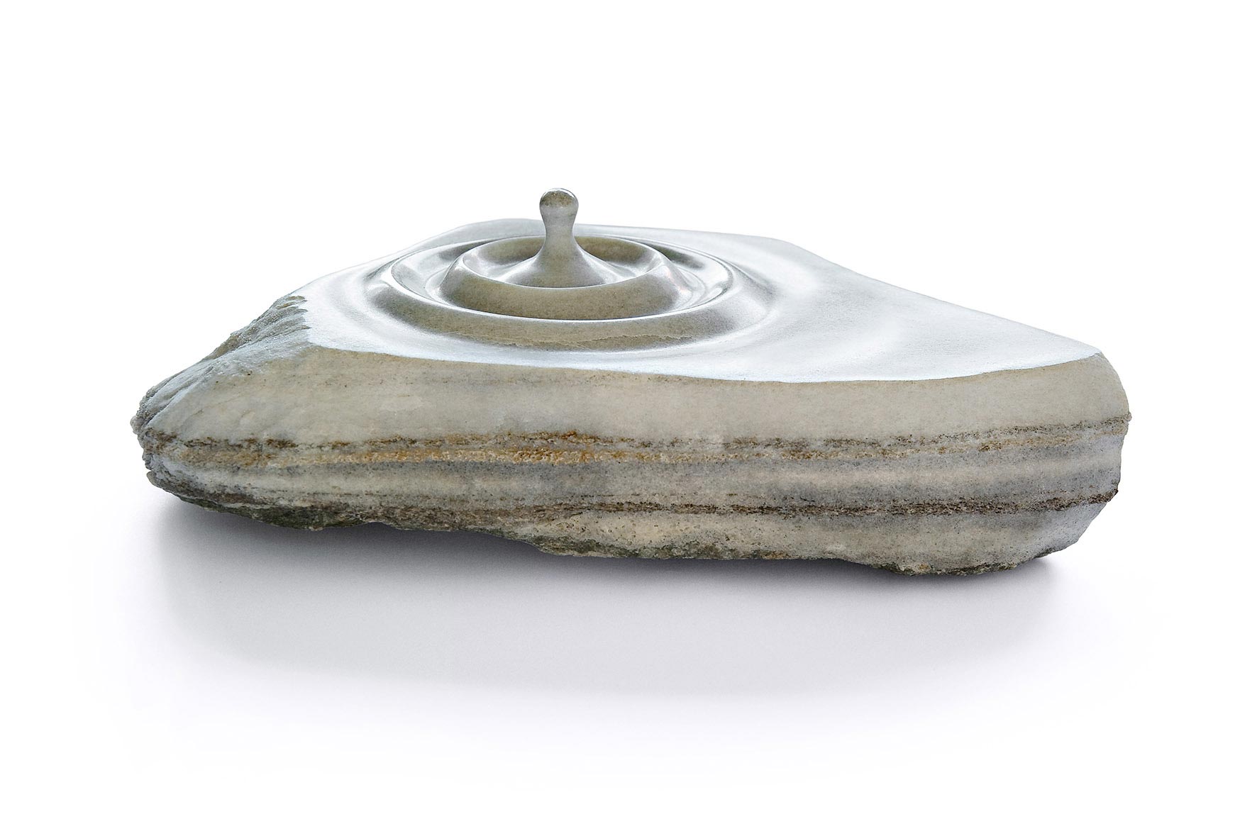 Aqua IV, Gneiss/Cristallina Marmor, 42/33/12 cm