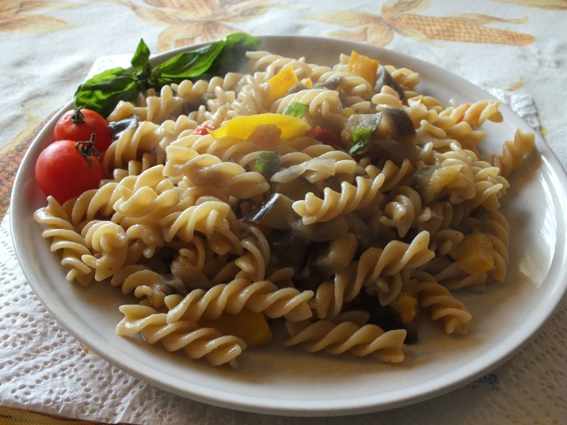Pasta integrale con verdure - Dieta dimagrante veloce