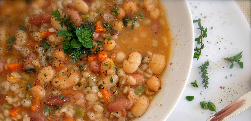 Zuppa di farro e ceci, lenticchie e tofu - Dieta ...