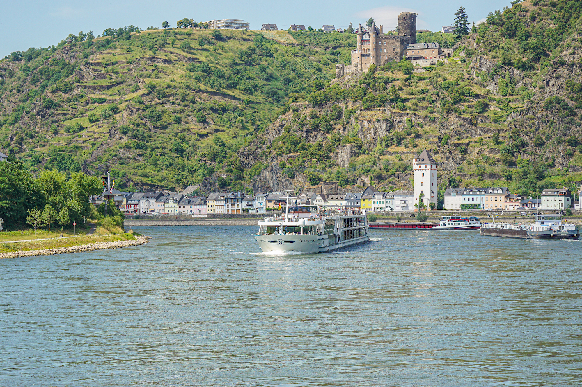 Begegnung mit der MS THURGAU PRESTIGE