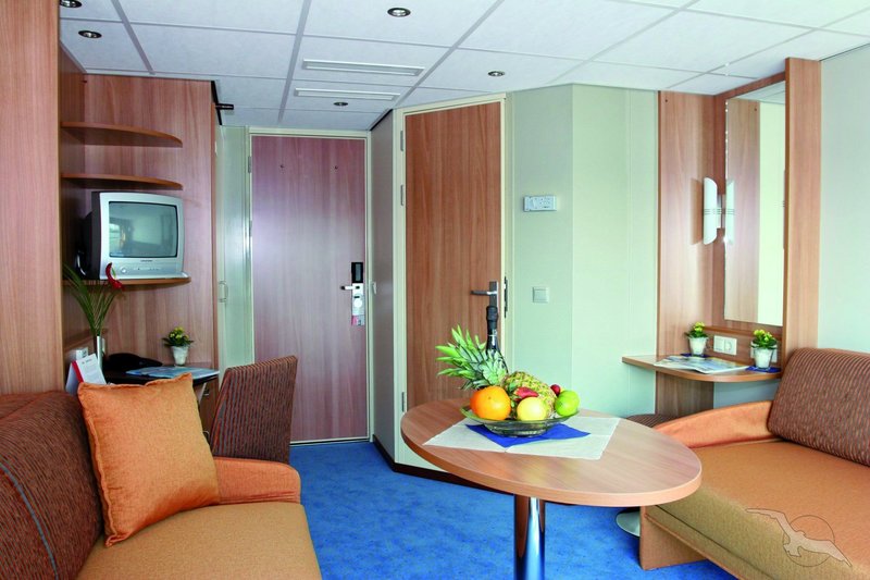 MS Aurelia Außenkabine mit französischem Balkon