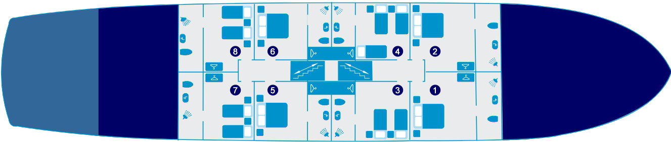 MS Captain Bota Standarddeck