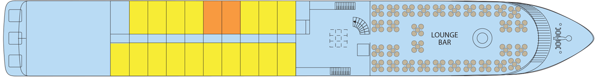 MS Infante don Henrique Mitteldeck