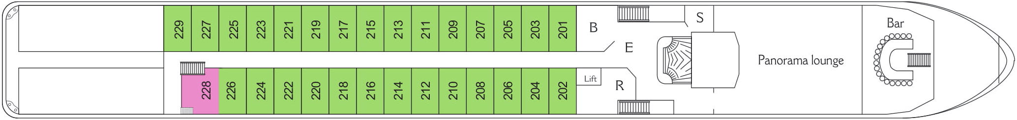 MS SWISS DIAMOND Rubin Deck