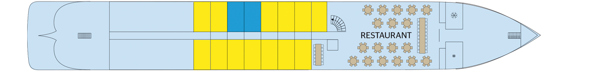 MS Vasco da Gama Hauptdeck