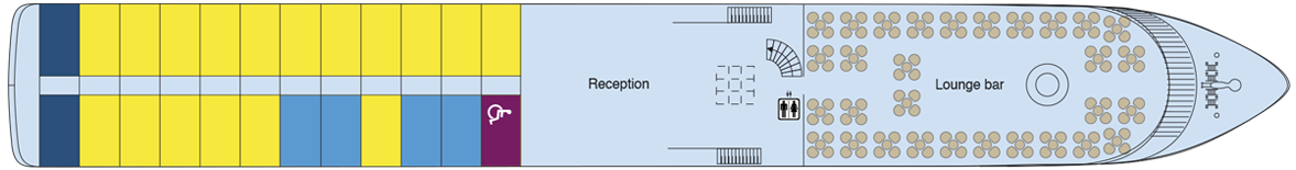 MS Gil Eanes Mitteldeck