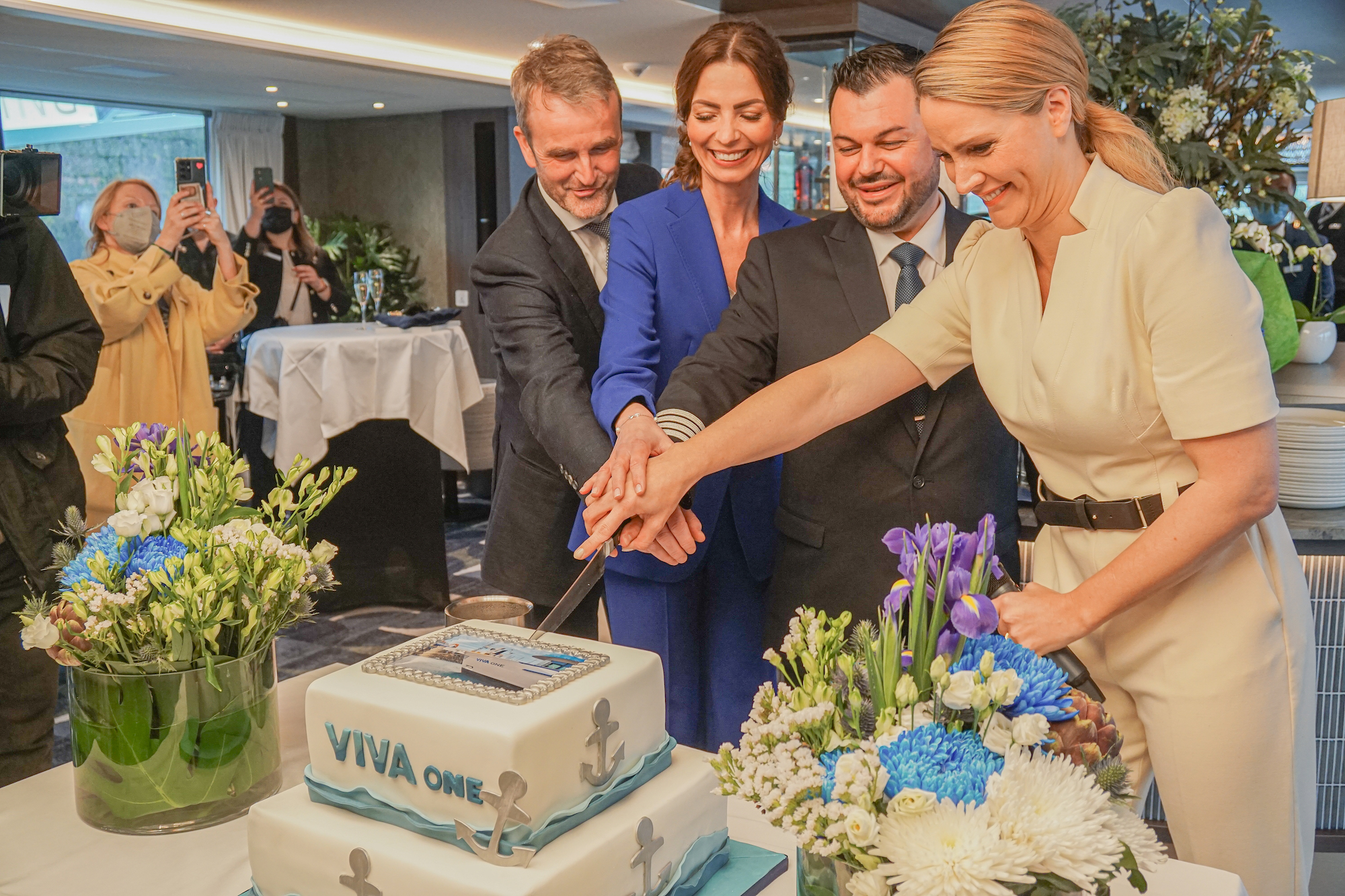 VIVA ONE: Der erste Neubau von VIVA Cruises ist getauft