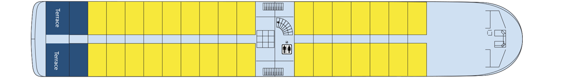 MS Gil Eanes Oberdeck