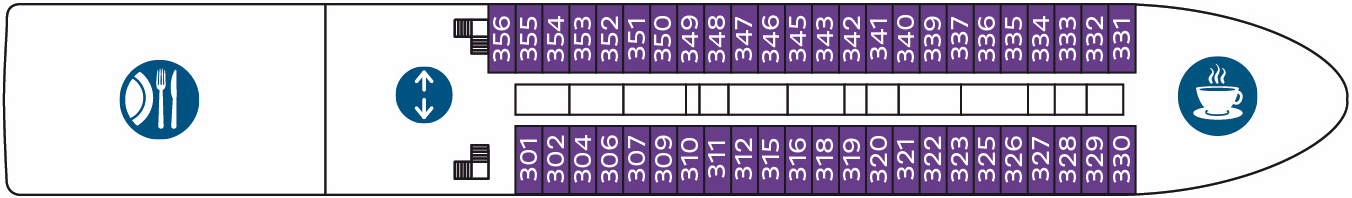 MS CENTURY GLORY Deck 3