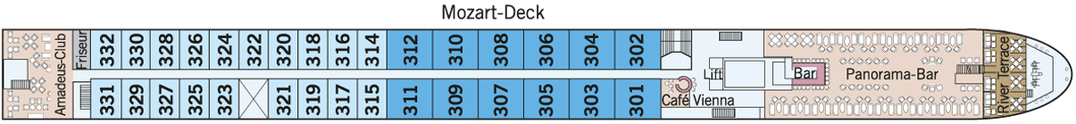 AMADEUS Silver III Mozart-Deck