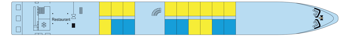 MS Loire Princesse Oberdeck