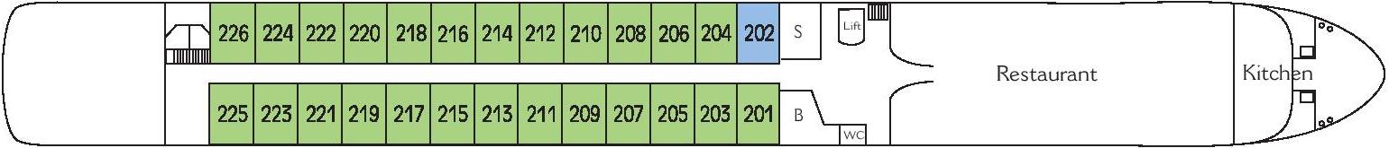 MS SWISS CROWN Rubin Deck