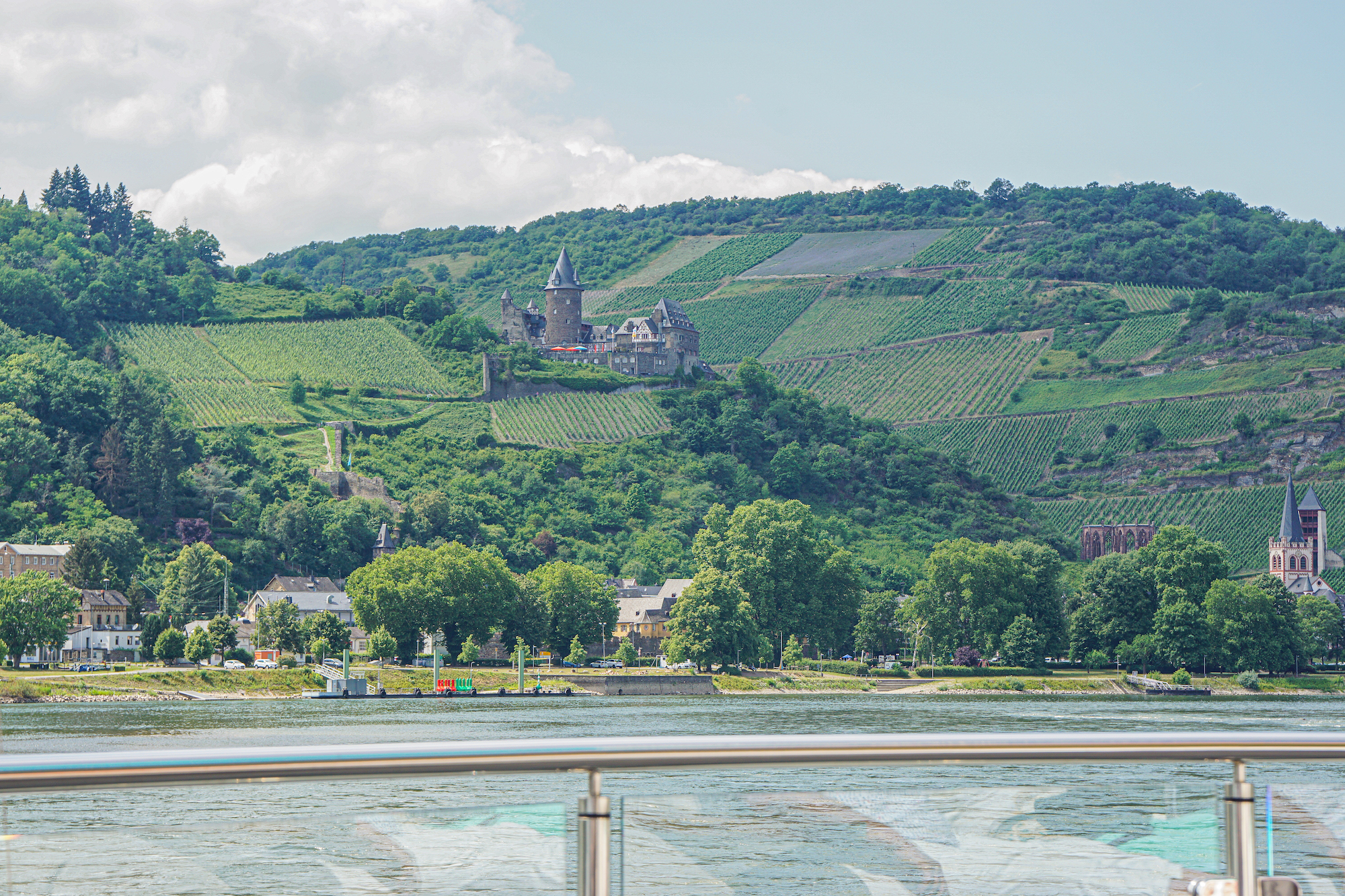 Blick auf die Stadt Bacharach